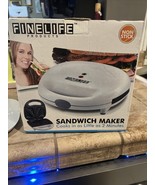Electric Non-Stick Sandwich Maker,  with Indicator Lights, Cool Handle, ... - $338.70 MXN