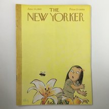 The New Yorker Full Magazine June 24 1961 A Bee and A Girl by William Steig - £22.38 GBP