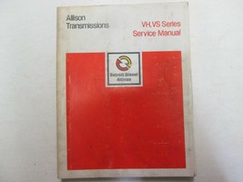 Detroit Diesel Allison Transmissions VH VS Series Manual Service Ugly-
show o... - £70.25 GBP