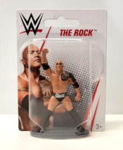 The Rock WWE Mattel Micro Collection Wrestling Figures 3&quot; Cake Topper NEW - £3.94 GBP
