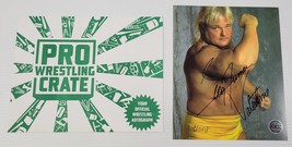 P) Greg &quot;The Hammer&quot; Valentine Autograph 8x10 Photo WWE WWF Pro Wresting... - $273.47 MXN