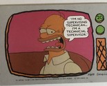 The Simpson’s Trading Card 1990 #20 Homer Simpson - £1.57 GBP