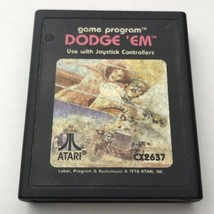 ATARI Dodge &#39;Em Video Game Cartridge 1978 Vintage 70s - £7.87 GBP