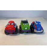 Lil Chuck &amp; Friends Marvel Avengers Hasboro Cars set - £7.06 GBP