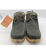 TWISTED X MDMST03 Steel Toe Rubberized Brown Chukka Driving Moc Men&#39;s 9W - $95.67 CAD