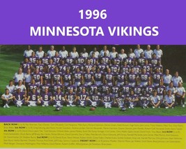 1996 Minnesota Vikings 8X10 Team Photo Football Picture Nfl - £3.97 GBP