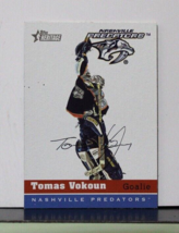 2000-01 Topps Heritage Predators Hockey Card #212 Tomas Vokoun - £2.28 GBP