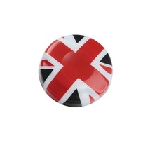 Union Jack 3D Tank Cap Protective Sticker Cover Case For  One JCW F55 F5... - £94.54 GBP