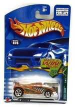 Mattel Hot Wheels Orange Speed Shark Collector No. 076 Diecast Car 2001 - £7.72 GBP