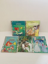 Lot of 5 Walt Disney Golden Book Series Children Disney Story Books *Used* - $29.03