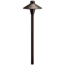 Kichler 15478AZT Traditonal Path, 6" Textured Architectural Bronze NEW - $79.19