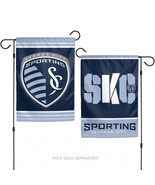 Sporting Kansas City Flag 12x18 Garden Style 2 Sided - $43.49