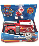 Nickelodeon Paw Patrol Dalmatian Marshall Figure Fire Engine Vehicle Tru... - £18.75 GBP