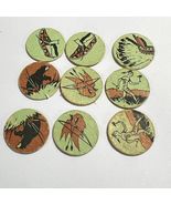 Vintage 1955 Disney &amp; Parker Brothers  Frontierland Game 9 Pieces - $187.14 MXN