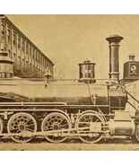 1961 The ConsolidationLehigh Valley Railroad PA Train Print Card Antique... - $48.79 CAD