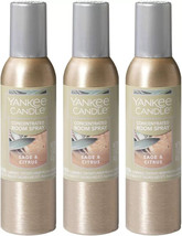 Yankee Candle Concentrated Room Spray 3-Pack (Sage &amp; Citrus) BRAND NEW - $26.17