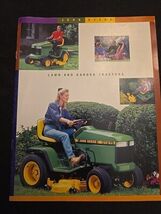 John Deere 1998 Lawn &amp; Garden Tractor  Brochure GT 300 &amp; 400 SERIES - $19.78