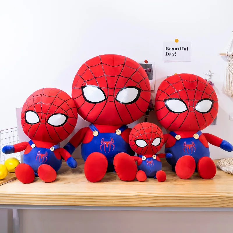 45 cm Disney Plush SpiderMan Superheroes Cute Cartoon Dolls Soft Pillow Plushie - $14.40