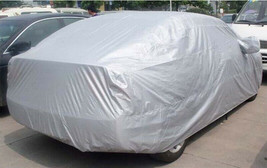TECHTONGDA L Size Silver-coated Fabric Car Cover for Snow Dust Rain Resistant US - £17.02 GBP