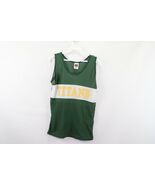 Vtg 90s Womens Large Silky Nylon Color Block Cross Country Track Singlet... - $453.09 MXN