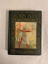 1927 Ed. Robin Hood Edited By George Cockburn Harvey Color Plate Illustrations - £19.34 GBP