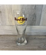 Hard Rock Cafe Red Circle Classic HRC Logo BEER GLASS - Myrtle Beach - $8.66