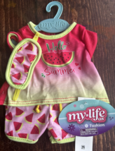My Life As Pajamas Summer Watermelon Shorts Clothes fits American Girl 1... - £11.65 GBP