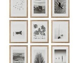 (Set of 9) 11&quot; x 14&quot; Gallery Grid Kit Gold - Instapoints - $62.99