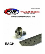 Titanium Rear Brake Pedal Bolt 92001-1034 M6x1.00mm KAWASAKI KX80 Big Wh... - £12.45 GBP