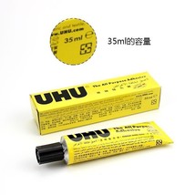 1/3/10 UHU Glue 35ml All Purpose Adhesive Tube Crystal Clear All Material Repair - £17.89 GBP+