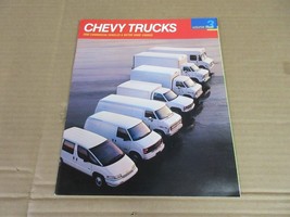 Vintage 1990 Chevy Trucks Commercial Vehicles and Motor Homes Chassis Vo... - $54.96