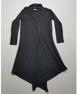 Casadei Cardigan Womens Large Black Long - $48.51 CAD