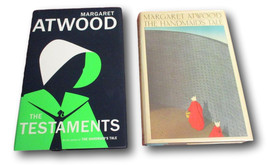 Rare  The Handmaid&#39;s Tale &amp; The Testaments by Margaret Atwood ~ Hardcover Novels - £101.23 GBP