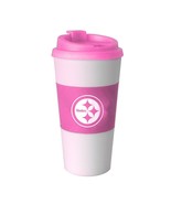 NFL Pittsburgh Steelers Pink Sleeve Travel Tumbler, 16-ounce - $19.79
