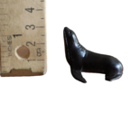 VTG Miniature Dollhouse Seal Animal Figurine Plastic 1.1&quot;x1.5&quot; Toy - £8.03 GBP