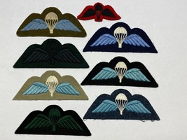 GREAT BRITAIN, PARA WINGS, PARACHUTIST, AIRBORNE, INCLUDES A WWII ROYAL ... - £26.00 GBP