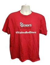 St Johns University Athletics Red Storm Adult Red XL TShirt - £11.66 GBP