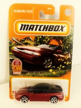 Matchbox 2021 #88 Dark Red Subaru SVX Ryu Asada Design MBX Highway Series MOC - £9.60 GBP