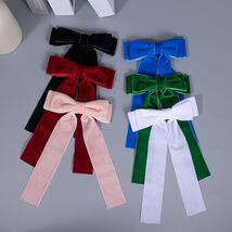 6 Colors Velvet Bow Hair Ties Hair Styling Accessories for Women Girls - €8,86 6 Colors Velvet Bow Hair Ties Hair Styling Accessories for Women Girls - €8,86 EUR