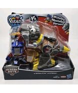 Playskool Mr. Potato Head Mixable Mashable Heroes Optimus Prime &amp; Grimlo... - $34.64
