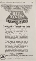 1924 Print Ad Bell System American Telephone &amp; Telegraph A.T.&amp; T - £11.28 GBP