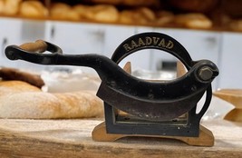 Raadvad Cast Iron Bread Slicer Model 290 Vintage 1939 Danish Design Ove ... - $225.27