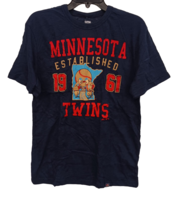 Majestic Men Minnesota Twins MLB Heads Or Tails Cooperstown T-Shirt, Nav... - €17,18 EUR