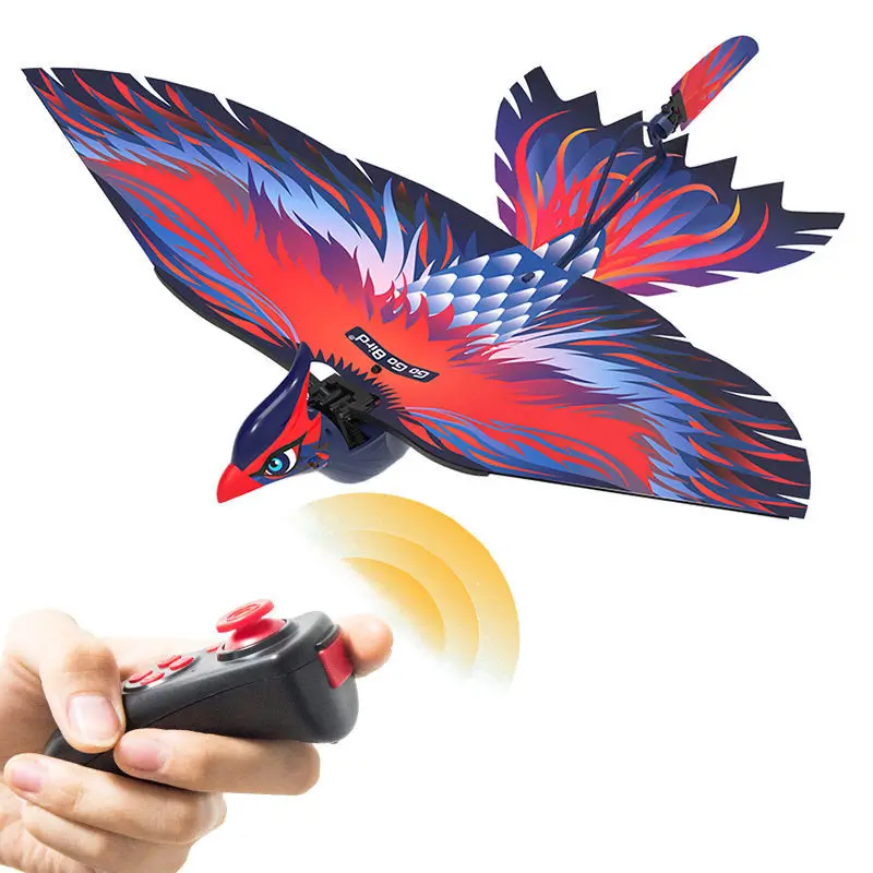 RC Bird Remote Control Animal Drone Flying In Sky Electronic Bird Pet Toys With - £78.60 GBP