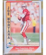 1991 Joe Montana (MINT) Pacific Trading Cards *Vintage* - $27.42 CAD