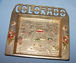 Unused Vintage Colorado Souvenir Tray Made in Japan-Thrifco-Lot 3 - $9.50