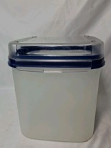 Tupperware Modular Mate Bread Keeper BLUE Seal Flip Top 17 Cup, 1621 2204f, - $24.25
