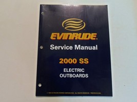 2000 Evinrude Ss Electric Outboard Service Repair Shop Manual Factory OE... - $1.98
