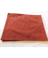 Unbranded Set of 5 Burgundy Placemats Rectangle Place Mats Pre-owned - £14.16 GBP