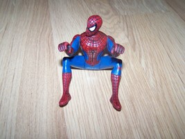 Spider-Man Spiderman Action Figure 5&quot; Sitting Crawling Position Rides Cycle EUC - £6.39 GBP